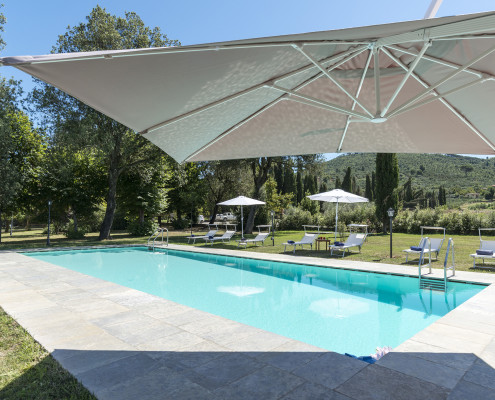 Bramansole Villa Pool Tuscany