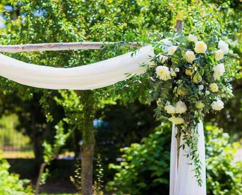 Garden Wedding Tuscany Italy