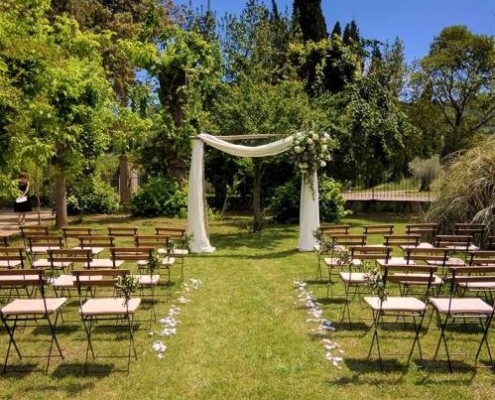 Garden Wedding Tuscany Cortona